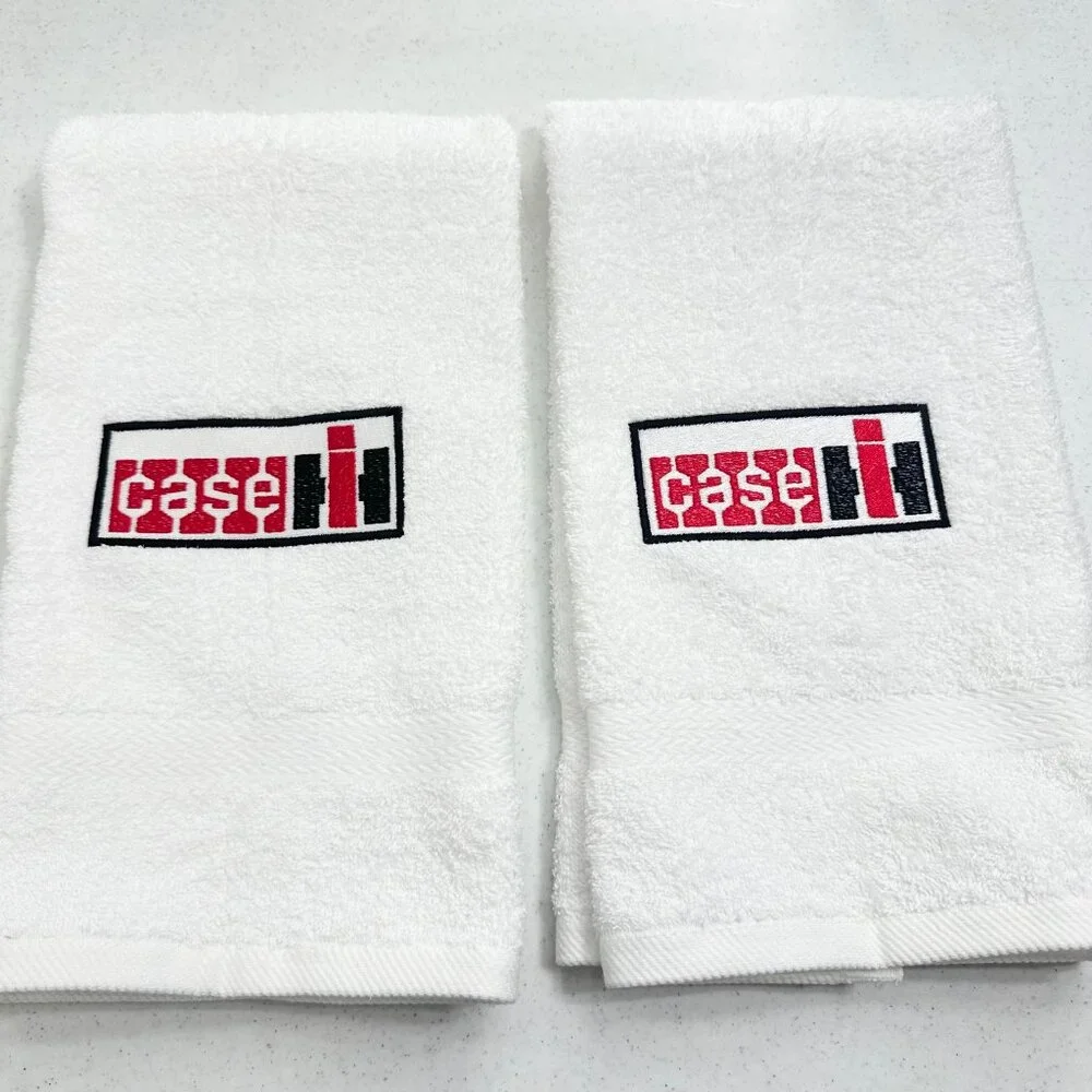 Case IH Towels Embroidered International Harvester Hand Towel Set Bathroom Home